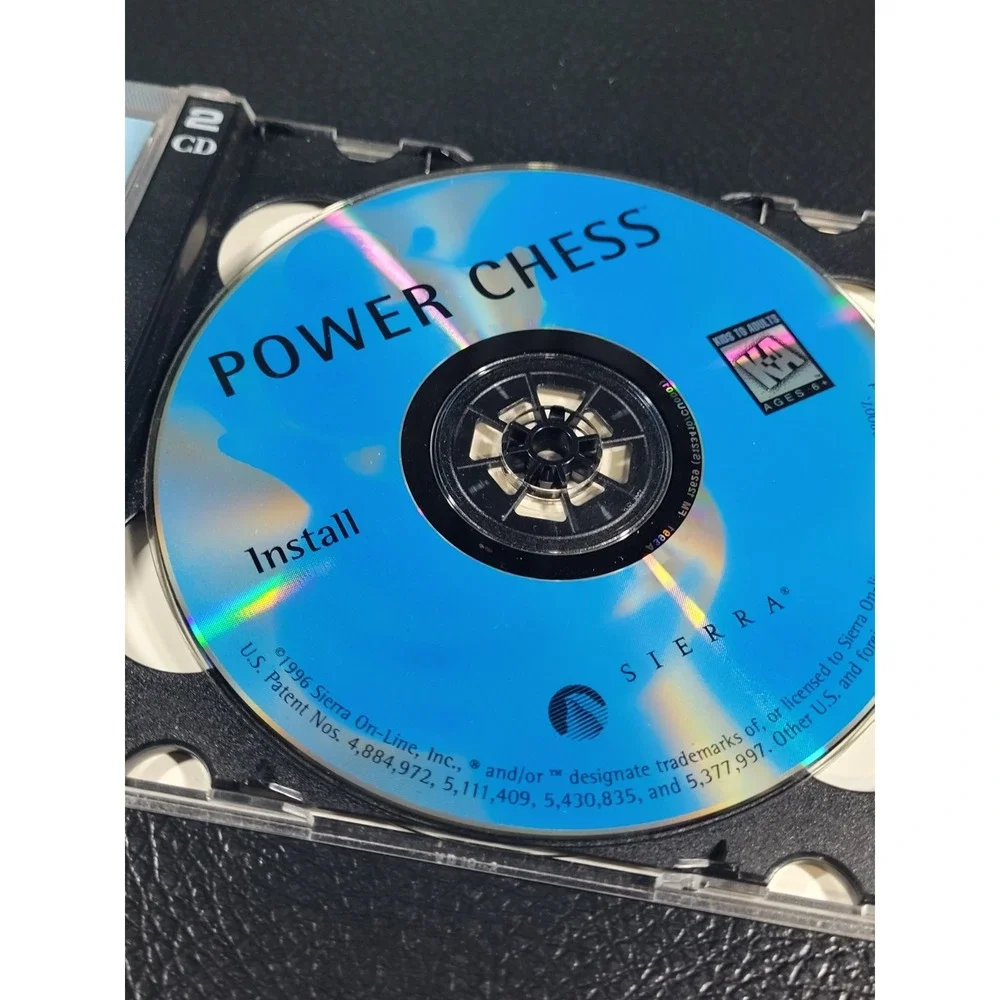 Power Chess, Sierra, PC CD-ROM, XL BIG BOX, 1996, Klassiker